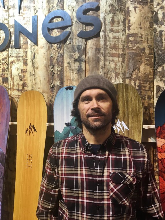 Jeremy Jones auf der ISPO Munich 2018