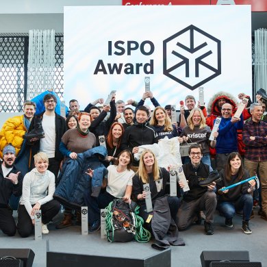ISPO Award 2020 Gruppenbild mit den Gewinnern