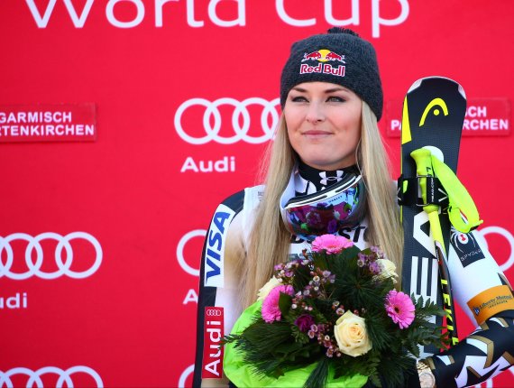Lindsey Vonn is the most successful female World Cup racer in history.