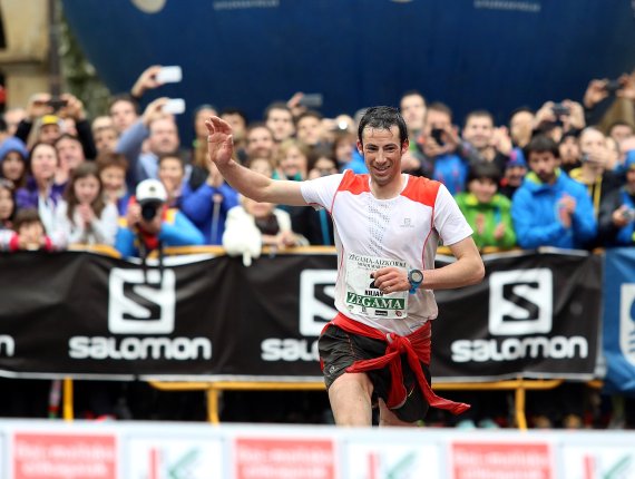 Kilian Jornet gewann drei Läufe der Golden Trail Series 2018.