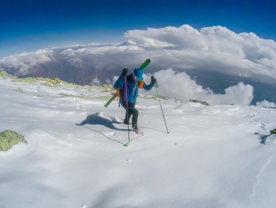 Benedikt Böhm im Bergsport Fieber