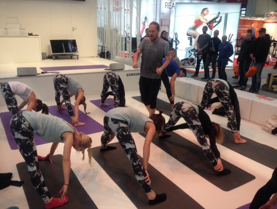 Dr. Patrick Broome auf der ISPO MUNICH 2017
