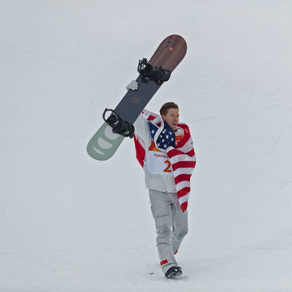 Shaun White in Pyongyang: Drittes Olympia-Gold im vierten Anlauf