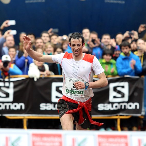 Kilian Jornet gewann drei Läufe der Golden Trail Series 2018.