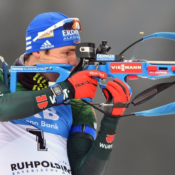 Erfolgreich im Biathlon: der Schwabe Simon Schempp.
