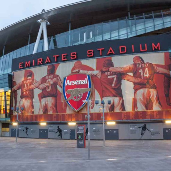 Austragungsort der PES League World Finals: Das Emirates Stadium im Londoner Norden.