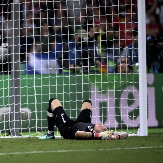 Loris Karius beim Champions-League-Finale 2018