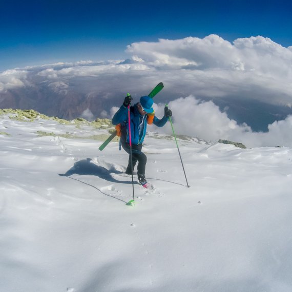 Benedikt Böhm im Bergsport Fieber
