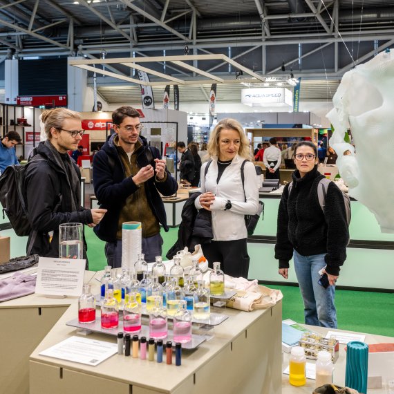 The Material Lab showcases the latest and most sustainable material innovations