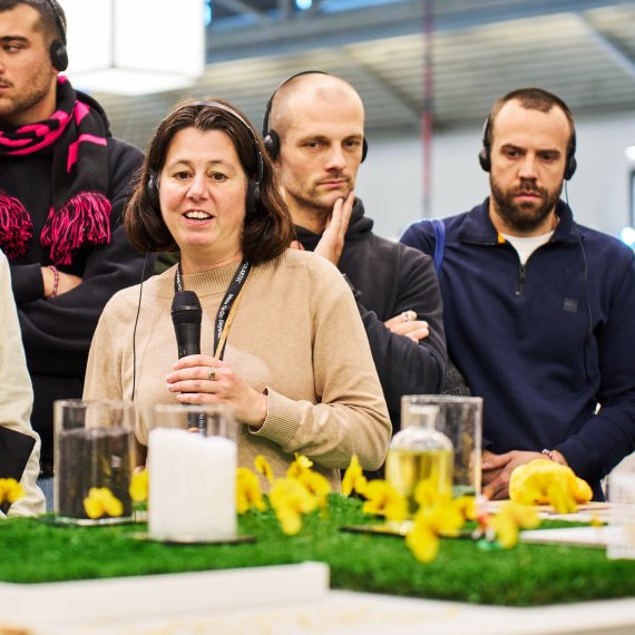 Guided Tour auf er ISPO im Material Lab