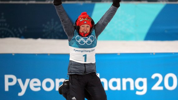 Laura Dahlmeier ist auch in Pyeongchang erfolgreich 