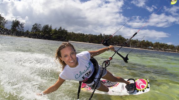 Susi Mai war professionelle Kitesurferin und leitet nun ihre eigene Event-Agentur.