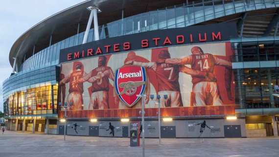 Austragungsort der PES League World Finals: Das Emirates Stadium im Londoner Norden.