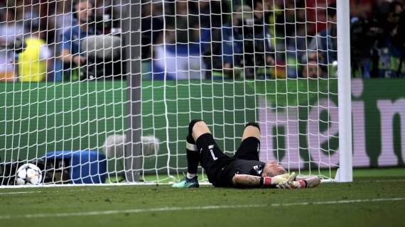 Loris Karius at the 2018 Champions League final
