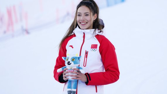 Freeski star Eileen Gu is a native Californian, but is competing for China at the Olympics.