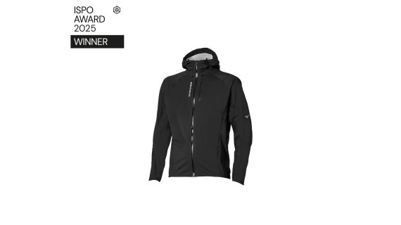Ganador del ISPO Award: THE MIZUNO BreathDry Shell Jacket