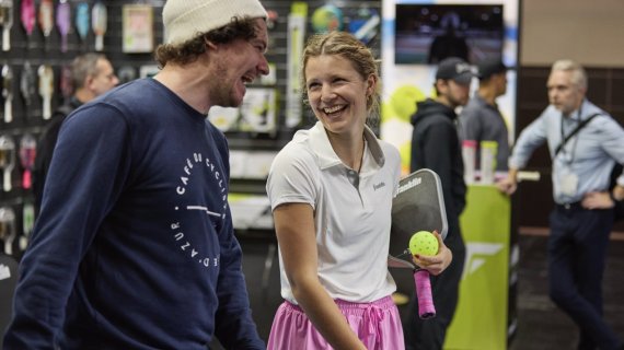 ISPO 2024 Padelspiel