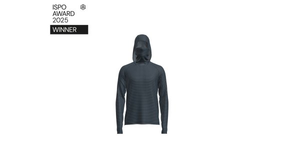 ISPO Award Winner 2025: RealFleece Grid Blackridge Pullover Hoodie by Icebreaker elevates plastic-free thermal performance