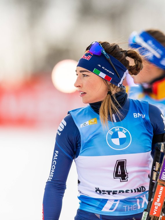 Die italienische Biathletin Dorothea Wierer