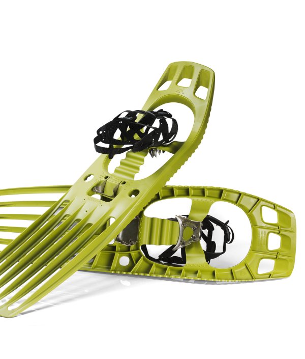 The Tankr snowshoes from Fimbulvetr are a prime example of sustainability. They are 100% recyclable and the company gives a lifetime warranty and repair facility. In 2017 they received the ISPO Award in the Eco Achievement Hardware segment.