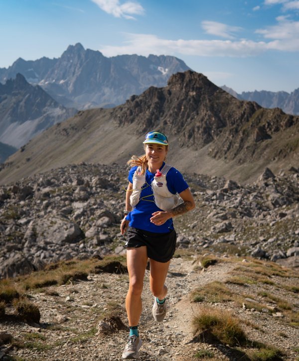 Susi Lehmann beim Trailrunning