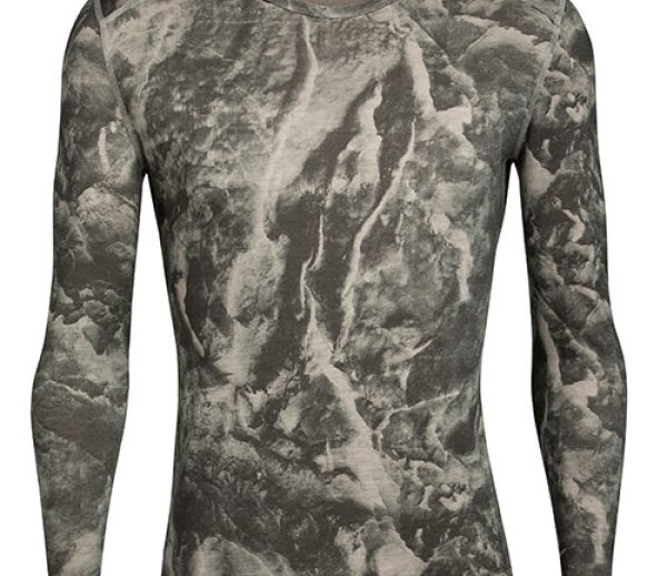 ISPO Award Gold Winner Outdoor ICEBREAKER Nature Dye 200 Oasis Long Sleeve Crewe Baselayer