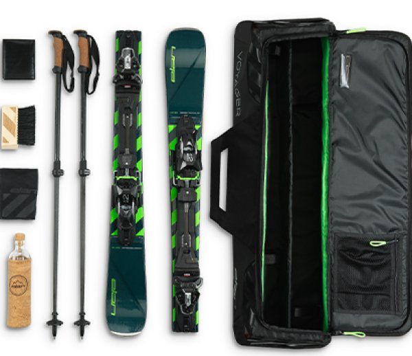 ELAN Voyager foldable high performance ski