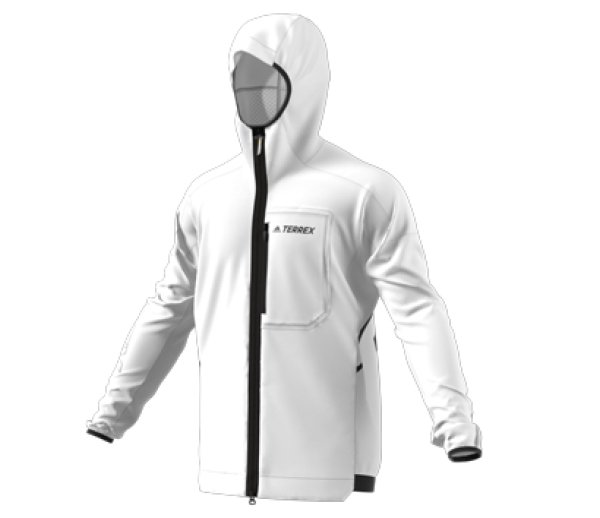 Functionality Bodymapping - adidas TERREX AGRAVIC WINDWEAVE PRO INSULATION JACKET