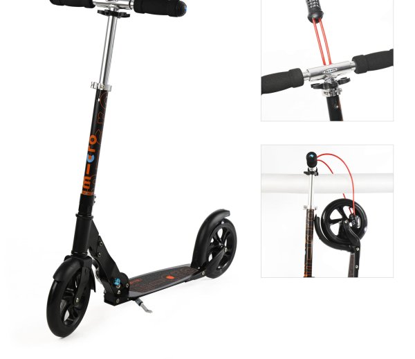 Micro – Micro Scooter Black Interlock