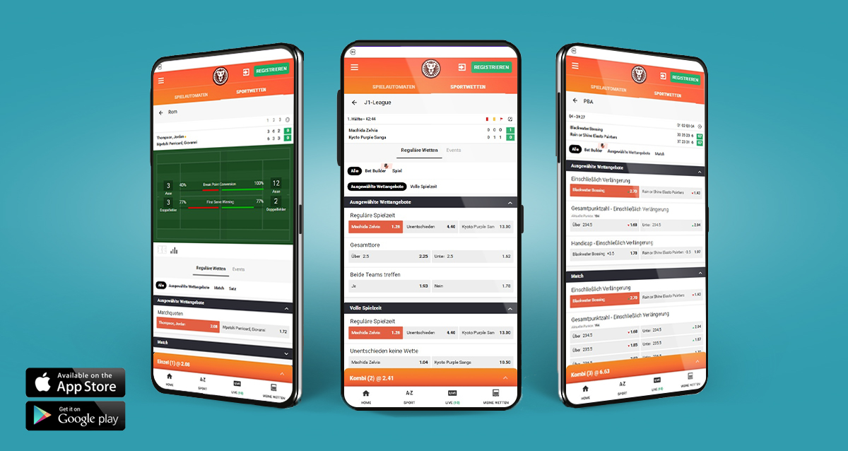 Die mobile LeoVegas Sportwetten App